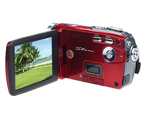 Camcorder,EEDI Hot seller Original Fashion 3In TFT LCD 20MP Digital Video Camcorder 16x Digital Zoom DV Camera-Red N7