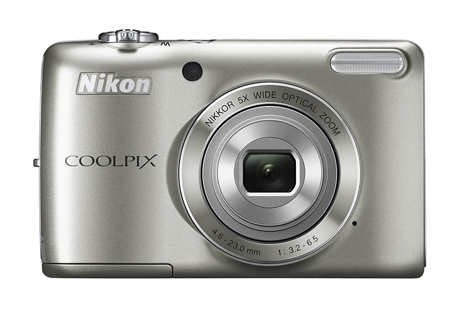Nikon COOLPIX L26 16.1 MP Digital Camera with 5x Zoom NIKKOR Glass Lens and 3-inch LCD (Black) N13