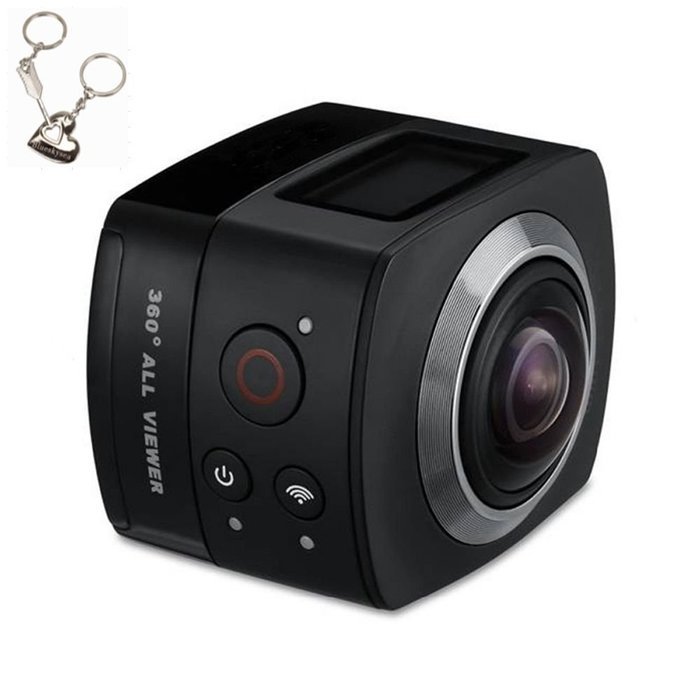 Blueskysea OKAA Sports Action Panoramic Camera WIFI VR 1440P 360 Video Camera with Waterproof Case Accessory Kits... N2