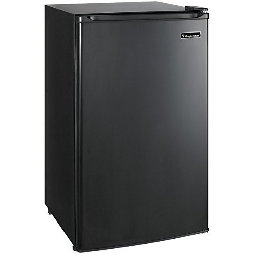 New MAGIC CHEF MCBR350B2 3.5 Cubic-ft Refrigerator (Black)