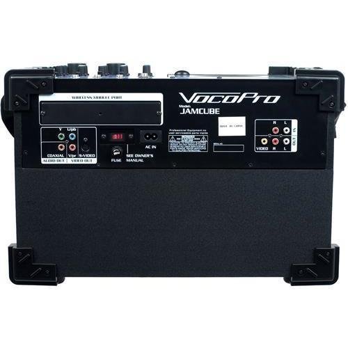VOCOPRO JAMCUBE-BT 100W Stereo All-In-One Mini PA/Entertainment System with Bluetooth Receiver N4