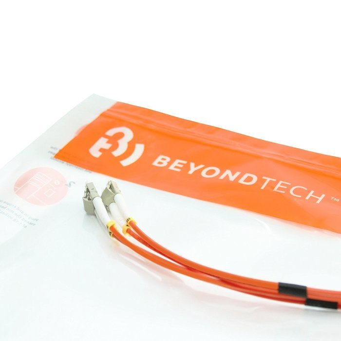LC to LC Fiber Patch Cable Multimode Duplex - 20m (65ft) - 62.5/125 OM1 - Beyondtech PureOptics Series N9