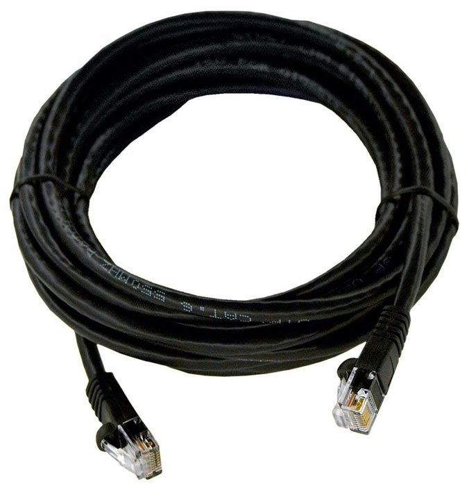 Shaxon UL724M8100BU-8FB RJ45 to RJ45 Category 6 Patch Cord - Blue, 100 Feet N33