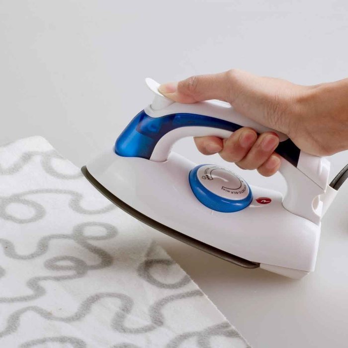 VANRA Mini Travel Iron Foldable Portable Travel Steamer Dry Iron 700w with U-shape, Built-in Fuse and Thermostat...