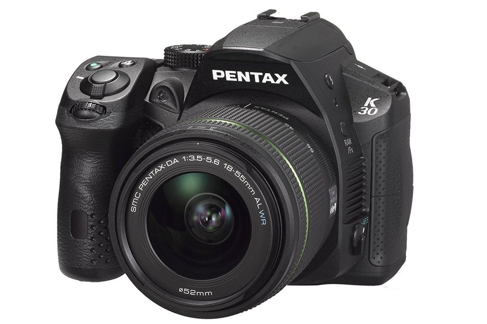 Pentax K30 Digital Camera with 18-55mm AL wr Lens Kit (Black) N4