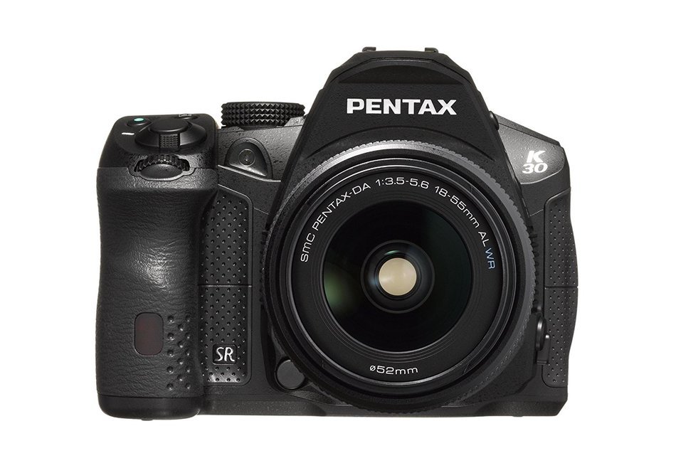 Pentax K30 Digital Camera with 18-55mm AL wr Lens Kit (Black) N5