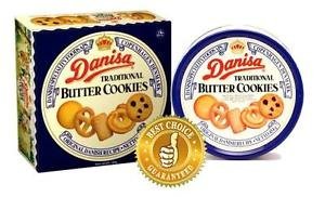 Denisa Traditional Butter Cookies Original Denish Recipe Netto 454g..