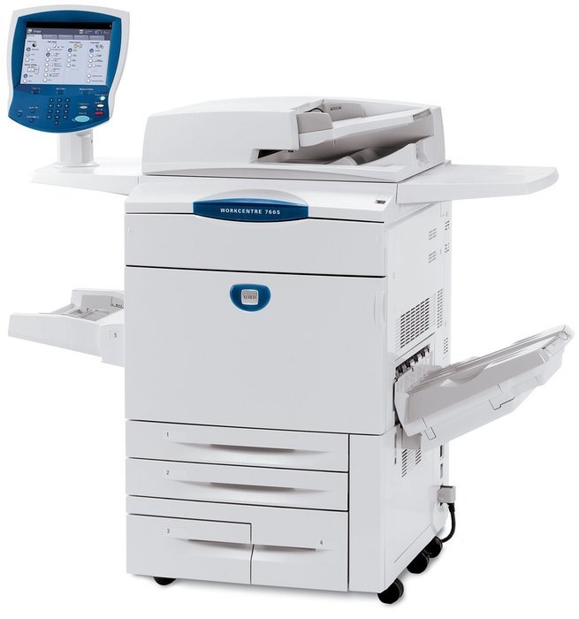 Refurbished Xerox WorkCentre 7655 Tabloid Color Multifunction Printer &ndash; 40 ppm Color, 55 ppm Black-and-white,...
