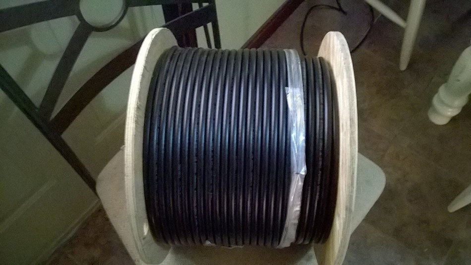 Times Microwave LMR400 Bulk Coaxial Cable Reels | LMR-400 coax on wooden spool Plus MPD Digital (TM) Magnet (250... N13