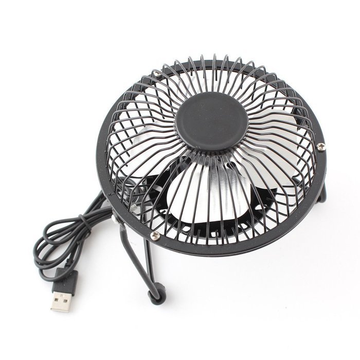 Dealglad New 4Inch Portable Home office PC Laptop Desktop USB Mini Cooler Cooling Desk Fan (Pink) N3