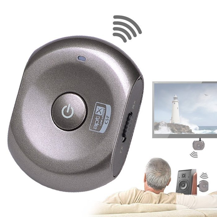 Avantree aptX LOW LATENCY Bluetooth Receiver and Transmitter 2-in-1, Wireless Adapter for Audio Source Home Speaker... N10
