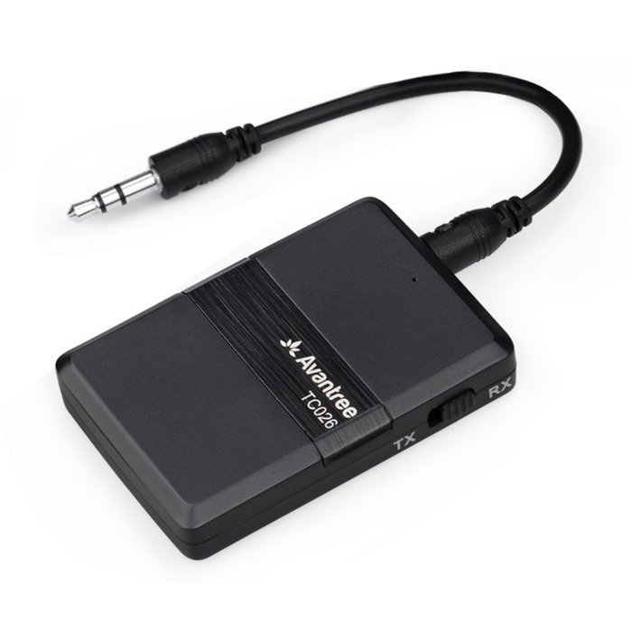 Avantree aptX LOW LATENCY Bluetooth Receiver and Transmitter 2-in-1, Wireless Adapter for Audio Source Home Speaker... N11