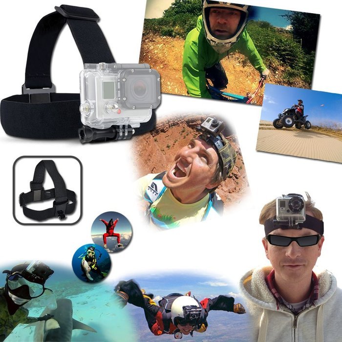 Xtech&reg; WINGSUIT Accessories Kit for GoPro Hero 4 3+ 3 2 1 Hero4 Hero3 Hero2, Hero 4 Silver, Hero 4 Black, Hero...