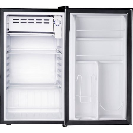 Igloo FR322, 3.2 cu. ft. Refrigerator and Freezer, Platinum Color, Compressor cooling, CFC-free, Flush back design N2