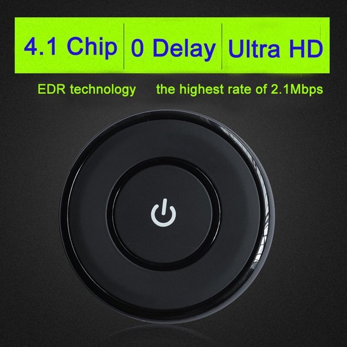 Bluetooth 4.1 Audio Transmitter and Receiver, GLL 2-in-1 Wireless 3.5mm Portable Adapter, Support APTX, SBC, A2DP... N2