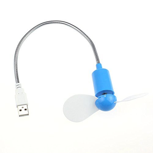 Coper ® Flexible USB Mini Cooling Fan Cooler For Laptop Desktop PC Computer New (Black) N6