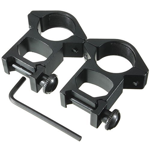 2pcs 25mm 1 Inch Ring Scope Weaver Rail Mount 20mm Picatinny