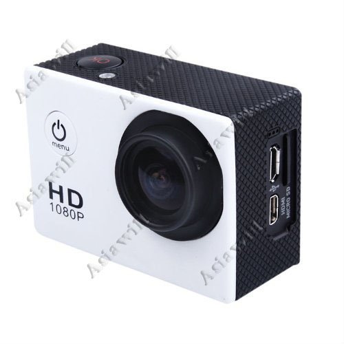 Asiawill 1.5" TFT 12.0 MP 2/3" CMOS 1080P Full HD Outdoor Sports Digital Video Camera Waterproof Camera / Wide... N6