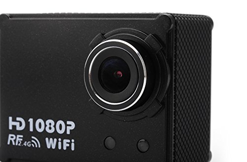 Full HD Sports Camera 'Purview' - 1080p, 30FPS, Wi-Fi, Wrist Strap Remote, 170 Degree Lens, IP68 Waterproof N4