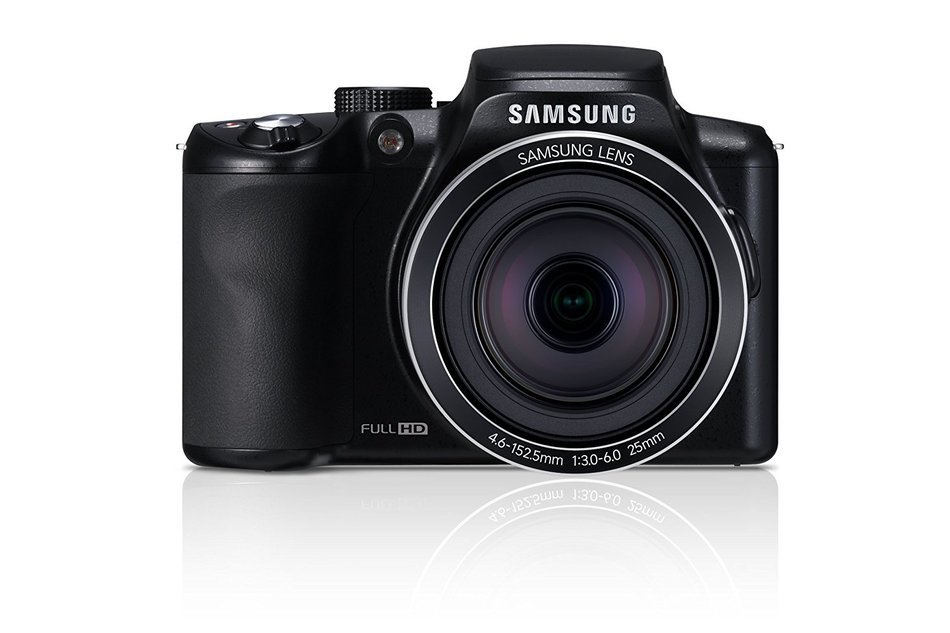 Samsung WB2100 16.4MP CMOS Digital Camera with 35x Optical Zoom, 3.0" LCD Screen and 1080i HD Video (Black) (... N3