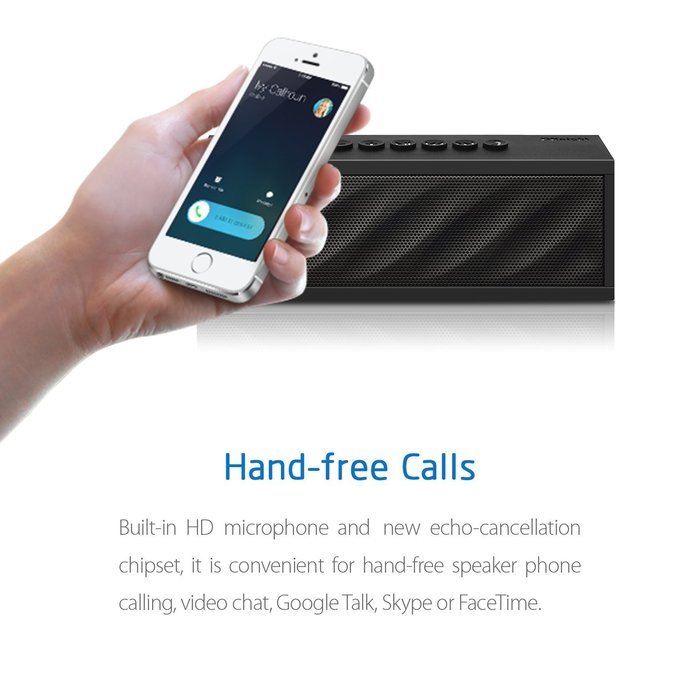 DKnight MagicBox II Bluetooth 4.0 Portable Wireless Speaker, 10W Output Power with Enhanced Bass, Build in Microphone... N4