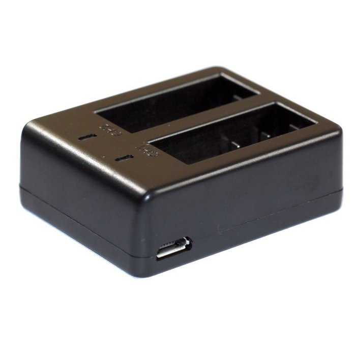 1050MAH Rechargeable Action Camera Battery(2-Pack) And USB Dual Battery Charger for SJ4000/SJ5000/SJ6000/SJ7000... N12
