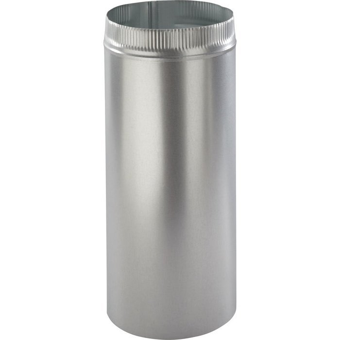 Broan 410 10" Round Duct 2 ft. Section Galvanized