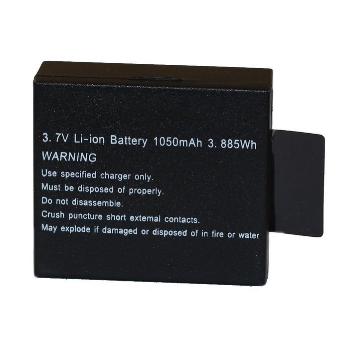 1050MAH Rechargeable Action Camera Battery(2-Pack) And USB Dual Battery Charger for SJ4000/SJ5000/SJ6000/SJ7000... N14