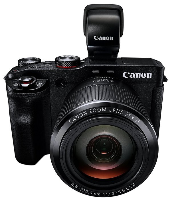 Canon digital camera PowerShot G3X EVF Kit wide-angle 24 mm 25 x optical zoom PSG3XEVFKIT - International Version...