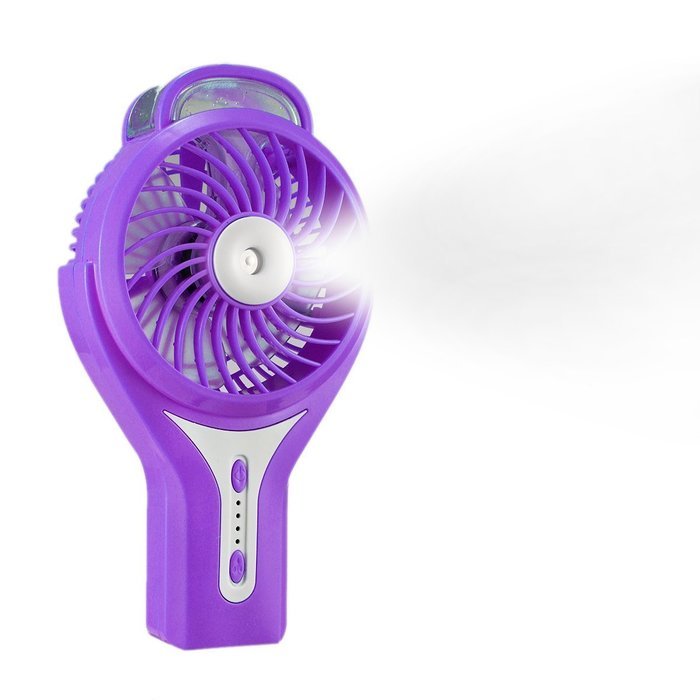 Handheld Fan Spray,SOONHUA 3 Modes Speed Rechargeable Mini Fan & 2 Modes Cool Misting Humidifier for Home Office... N5