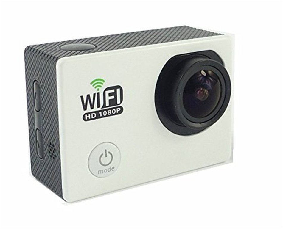 KingCool WiFi 12MP Full HD 1080P DVR Camcorder 2.0 inch 170 Degree Waterproof Sports Action Camera(Blue) N14