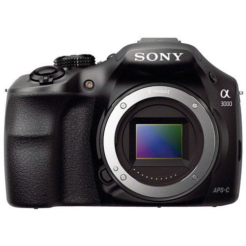 Sony A3000, ILCE-3000, ILCE-3000B, 20. 1MP Interchangeable Lens Camera Black (Body) 16GB Package 1 N5