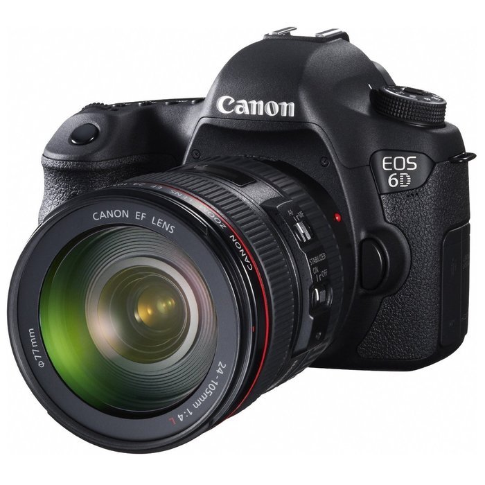Canon EOS 6D 20.2 MP CMOS Digital SLR Camera with 3.0-Inch LCD (Body Only) - Wi-Fi Enabled - International Version... N25