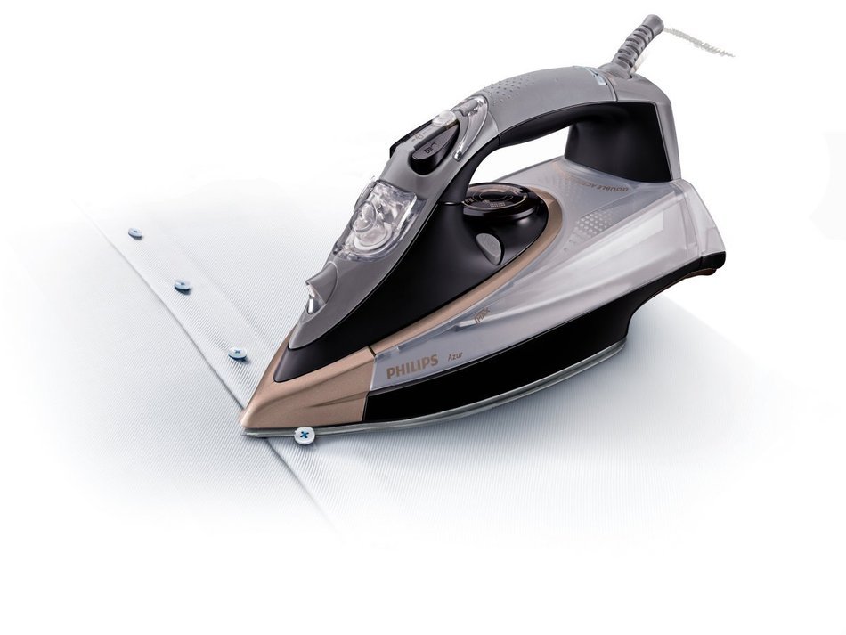 Philips Azur GC4870/02 Steam Iron Brown/Gold 2600 Watt 220V 50-60 Hz