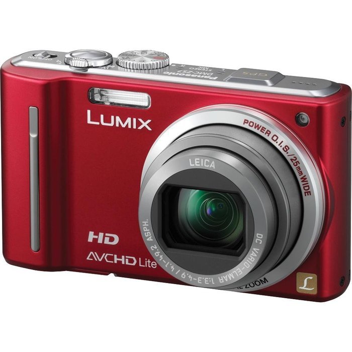 Panasonic Lumix DMC-ZS7 12.1 MP Digital Camera with 12x Optical Image Stabilized Zoom and 3.0-Inch LCD (Red)