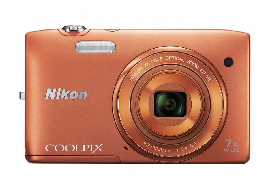 Nikon COOLPIX S3500 20.1 MP Digital Camera with 7x Zoom (Decorative Pink) (OLD MODEL) N12