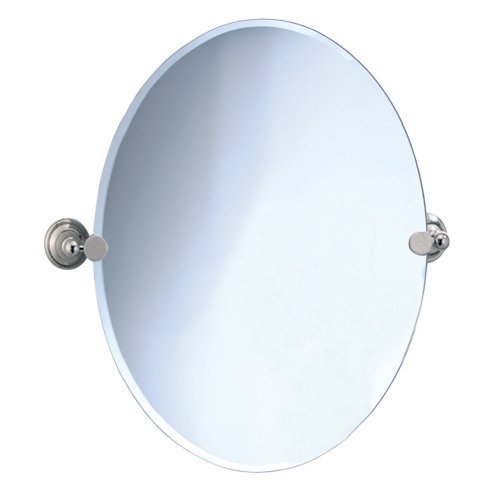 Gatco 4589 Laurel Avenue Oval Wall Mirror, Polished Nickel by Gatco