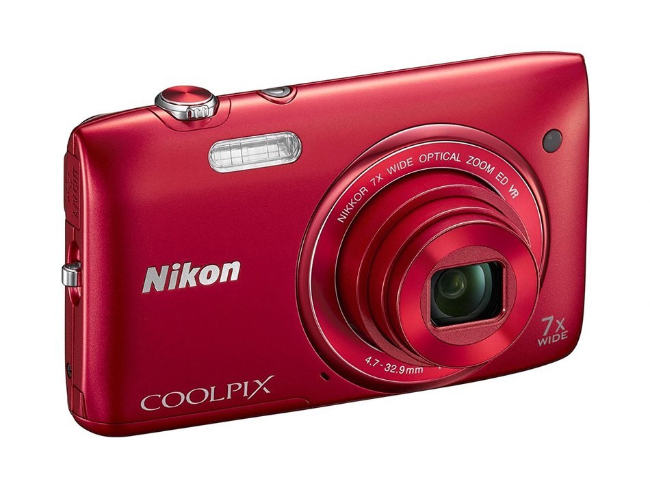 Nikon COOLPIX S3500 20.1 MP Digital Camera with 7x Zoom (Decorative Pink) (OLD MODEL) N15