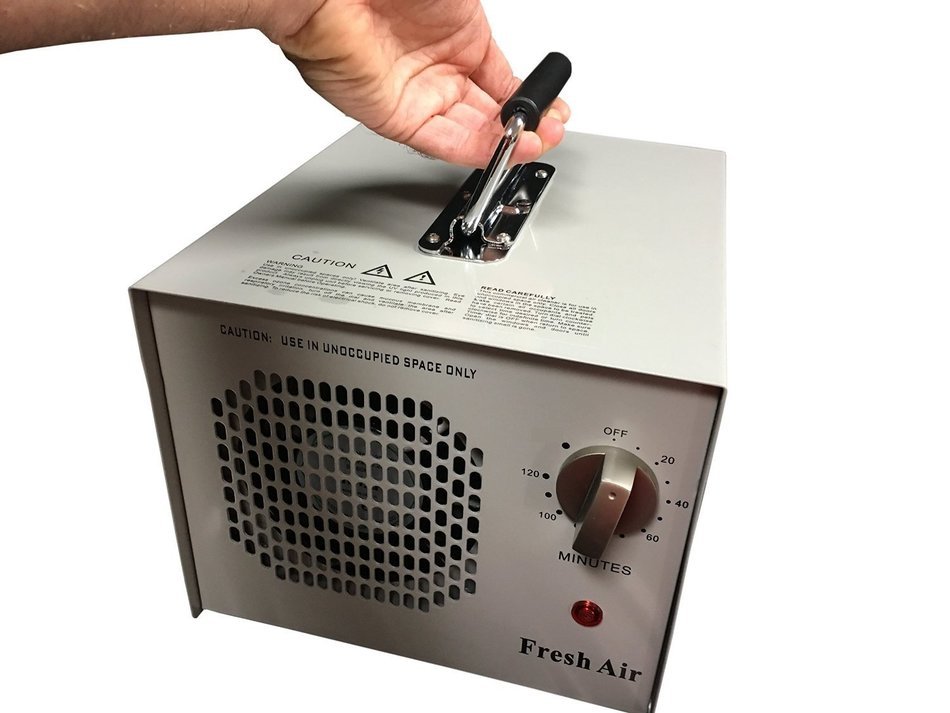 Fresh Air Commercial Air Purifier Ozone Generator UV Sterilizer 4,000mg/ hr 4g Cleaner Deodorizer UVC N2