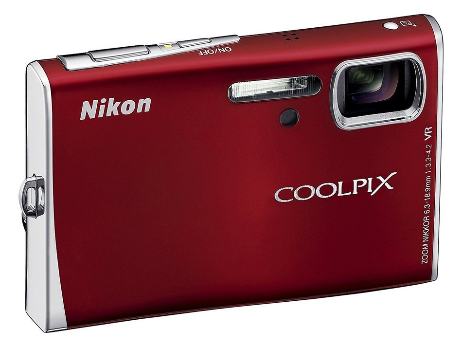 Nikon Coolpix S52 9MP Digital Camera Zoom with 3x Optical Vibration Reduction Zoom (Red)