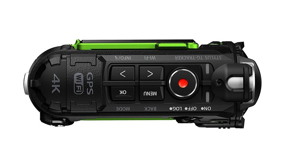 Olympus TG-Tracker with 1.5-Inch LCD (Green) - International Version (No Warranty) N19