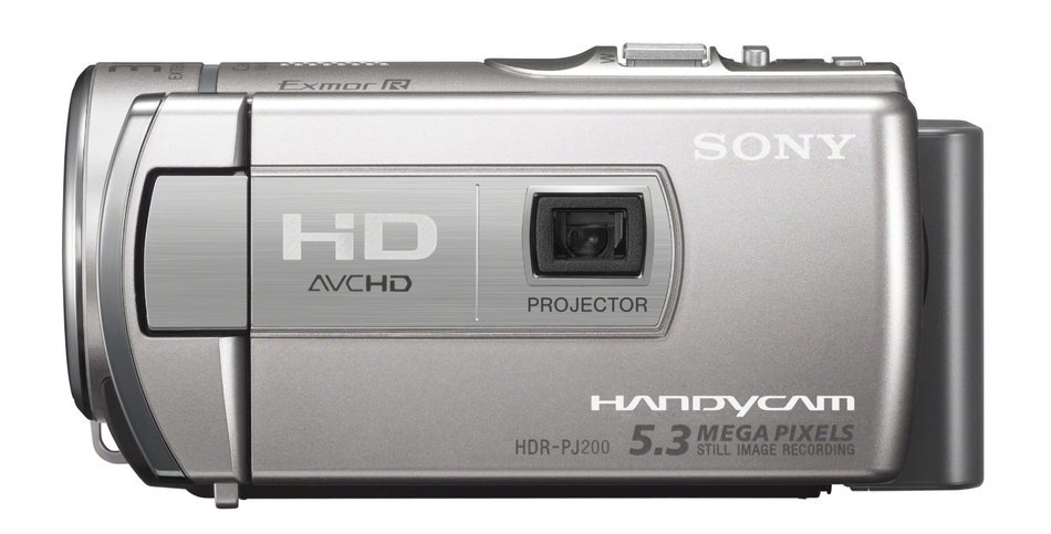 Sony HDR-PJ200 High Definition Handycam 5.3 MP Camcorder with 25x Optical Zoom and Built-in Projector (Black)... N8