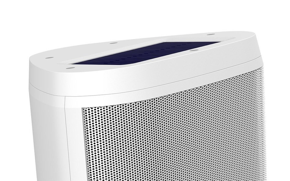 ION Audio Keystone | Mountable Wireless Solar-Rechargeable Outdoor Stereo Speakers with Remote Control (Pair) N3