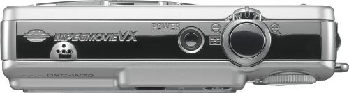 Sony Cybershot DSCW50 6MP Digital Camera with 3x Optical Zoom N8
