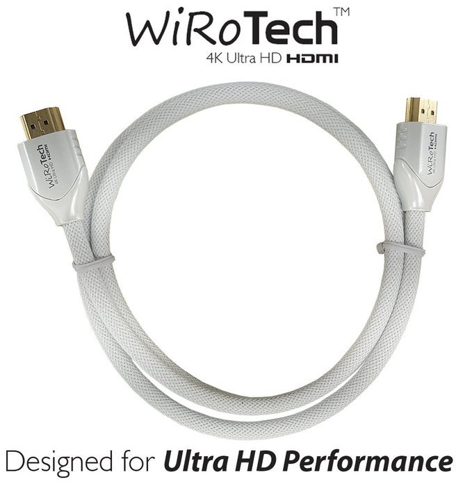 WiRoTech Green HDMI Cable 4K Ultra HD (6 Feet, Green) N56