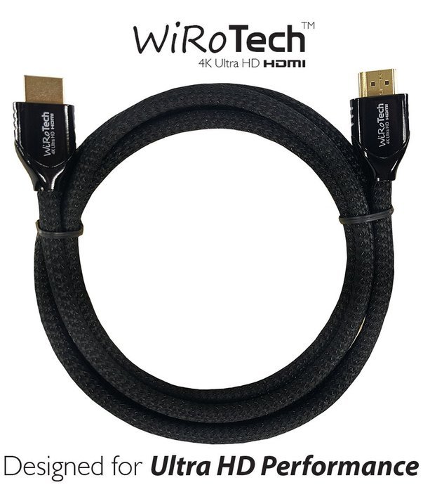 WiRoTech Green HDMI Cable 4K Ultra HD (6 Feet, Green) N64