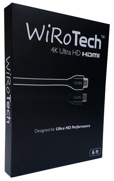 WiRoTech Green HDMI Cable 4K Ultra HD (6 Feet, Green) N66