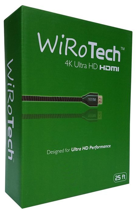 WiRoTech Green HDMI Cable 4K Ultra HD (6 Feet, Green) N68