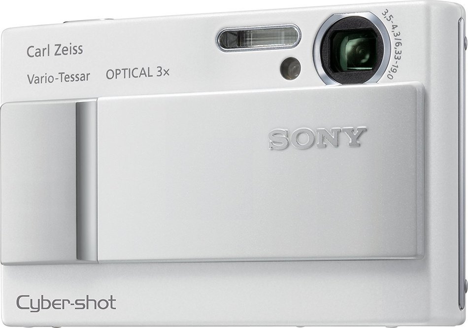 Sony Cybershot DSC-T10 7.2MP Digital Camera with 3x Optical Steady Shot Zoom (Silver) N7