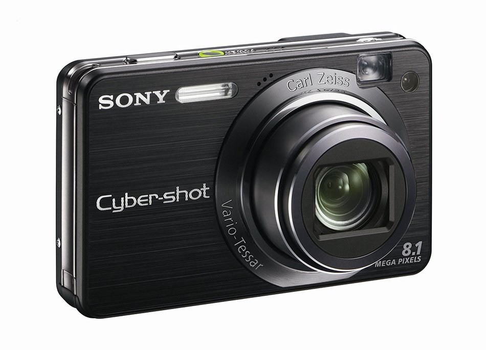 Sony Cybershot DSCW150/B 8.1MP Digital Camera with 5x Optical Zoom with Super Steady Shot (Black) N6